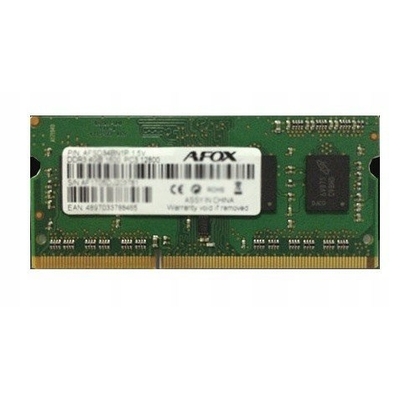 Product Μνήμη RAM Φορητού DDR3 8GB AFOX SO-DIMM 1333 MHz base image