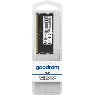 Product Μνήμη RAM Φορητού DDR5 32GB Goodram SODIMM 32GB/4800 CL40 SO-DIMM 1 x 32GB base image