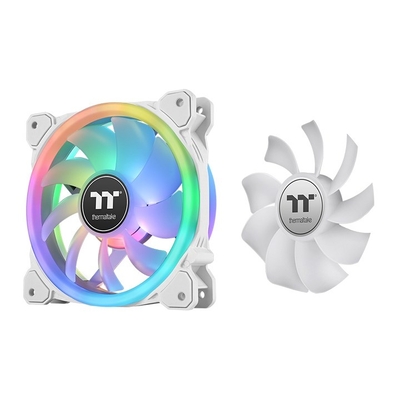 Product Case Fan 12cm Thermaltake SWAFAN 12 RGB TT Premium Edition White 3 pc(s) base image