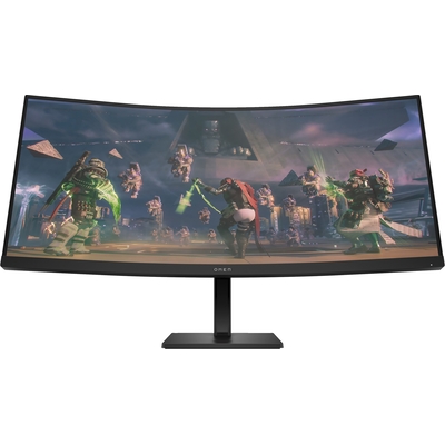 Product Monitor 34" HP OMEN by HP 34c 3440 x 1440 Wide Quad HD LED Black base image