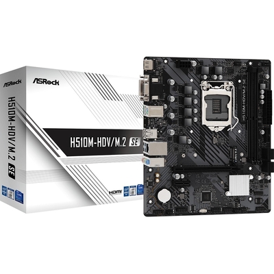Product Motherboard ASRock H510M-HDV/M.2 SE base image
