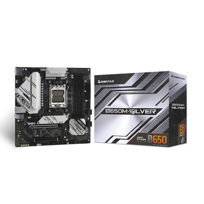 Product Motherboard Biostar B650M-SILVER base image