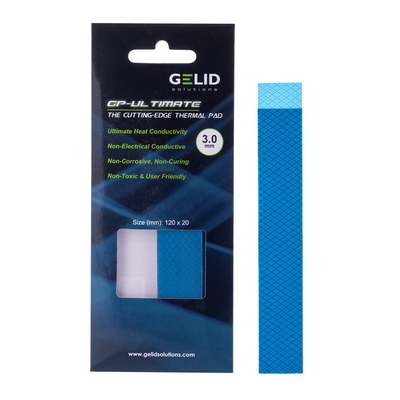 Product Pad Gelid Ultimate 120x20x3.0mm TP-GP04-R-E base image