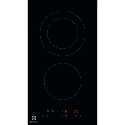 Product Εστία Κουζίνας Electrolux LHR3233CK hob Black Built-in Ceramic 2 zone(s) base image