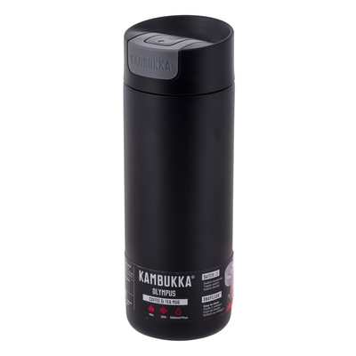Product Θερμός Kambukka Olympus Matte Black - mug, 500 ml base image