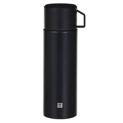Product Θερμός Zwilling (39500-514-0) with a mug 1 liter Stainless steel Black base image