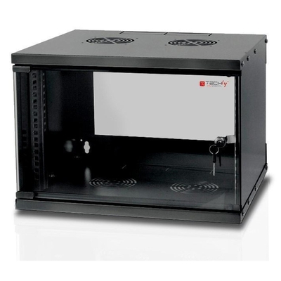 Product Καμπίνα Δικτύου Techly Wall 19 6U D320 Black Assembled" I-CASE EL-1006B32 base image