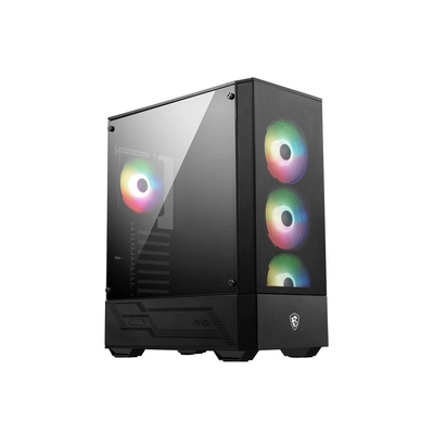 Product Κουτί Η/Υ MSI MAG FORGE 112R Midi Black, Transparent base image