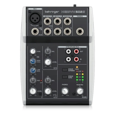 Product Μίκτης Behringer XENYX 502S - analogue audio base image