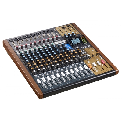 Product Μίκτης Tascam MODEL 16 16 channels 20 - 30000 Hz Black, Gold, Wood base image