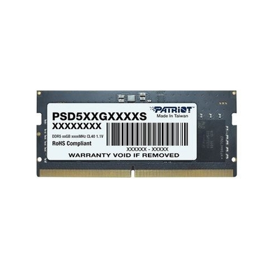 Product Μνήμη RAM Φορητού DDR5 8GB Patriot Signature PSD58G560041S 1 x 8GB 5600 MHz base image