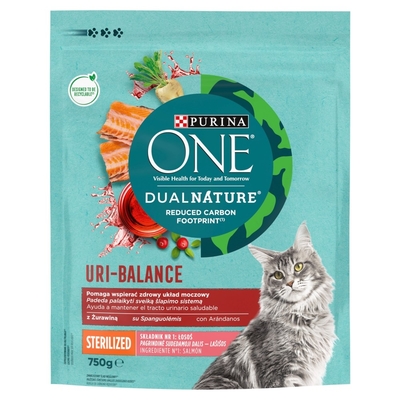 Product Ξηρά Τροφή Γάτας Purina Dual Nature Uri-Balance Sterilized 750 g base image
