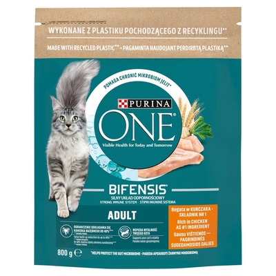 Product Ξηρά Τροφή Γάτας Purina One Bifensis Adult 800 g base image