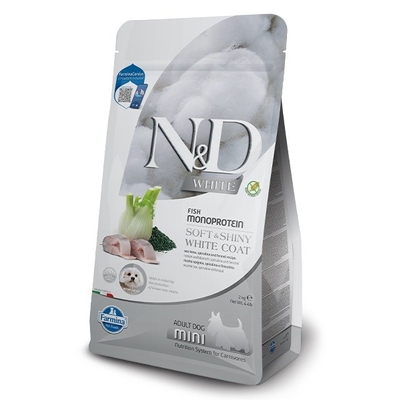 Product Ξηρά Τροφή Σκύλων Farmina N&D Sea Bass, Spirulina and Fennel Adult Mini 2 kg base image
