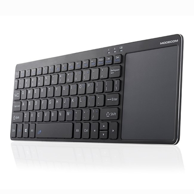 Product Πληκτρολόγιο Ασύρματο Modecom MC-TPK1 RF QWERTY English Black base image
