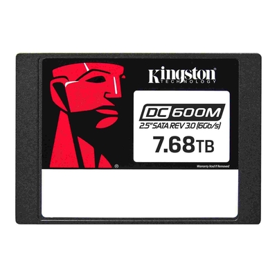 Product Σκληρός Δίσκος 2.5" SSD 7.68TB Kingston Technology DC600M Serial ATA III 3D TLC NAND base image