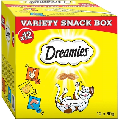 Product Σνακ Γάτας Dreamies Variety Snack Box 12x60 g base image
