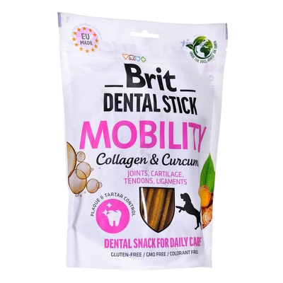 Product Σνακ Σκύλου Brit Dental Stick Mobility Curcum & Collagen 251 g base image