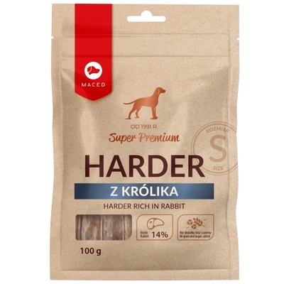 Product Σνακ Σκύλου Maced Harder rich in rabbit S 100g base image