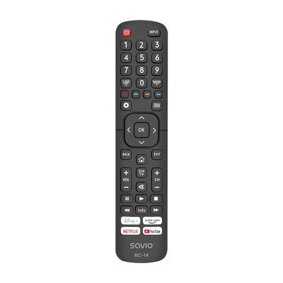 Product Τηλεχειριστήριο Savio RC-14 Universal for HISENSE, SMART TV base image