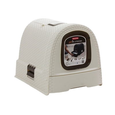 Product Τουαλέτα Γάτας Curver - Cat litter box - cream/brown base image