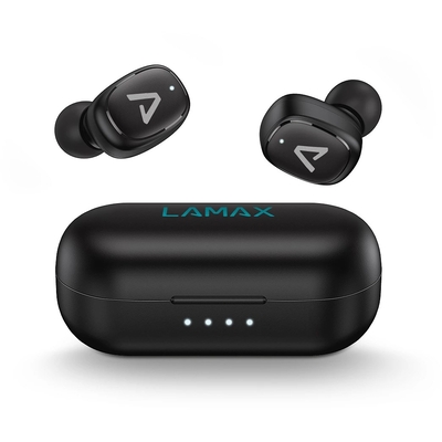 Product Bluetooth Ακουστικά Lamax Dots3 Play Wireless In-ear Calls/Music USB Type-C Black base image