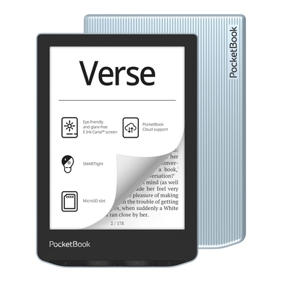 Product Ebook Reader PocketBook Verse reader (629) light blue base image