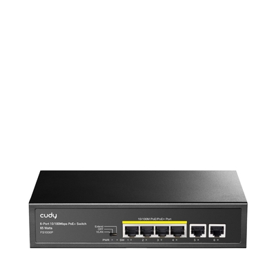 Product Network Switch Cudy FS1006P Fast Ethernet (10/100) (PoE) Black base image