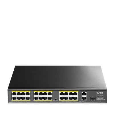 Product Network Switch Cudy FS1026PS1 Unmanaged Gigabit (10/100/1000) (PoE) Black base image