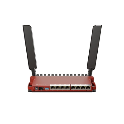Product Router Mikrotik L009UiGS-2HaxD-IN Gigabit Ethernet Single-band (2.4 GHz) Red base image