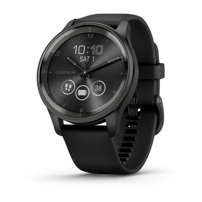 Product Smartwatch Garmin vivomove Trend LCD 40 mm Hybrid 254 x 346 pixels Black GPS base image