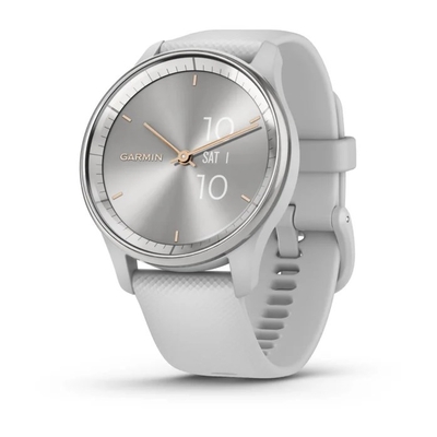 Product Smartwatch Garmin vivomove Trend LCD 40 mm Hybrid 254 x 346 pixels Silver GPS base image