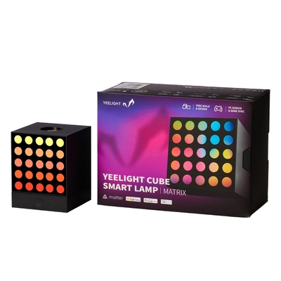 Product Διακοσμητικό Φωτιστικό Yeelight Cube Smart table Wi-Fi/Bluetooth Black base image