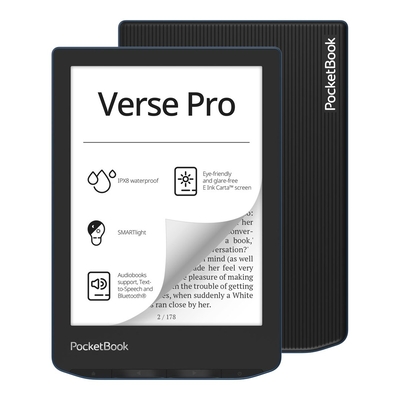 Product Θήκη Ebook Reader PocketBook Verse Pro (634) reader blue base image