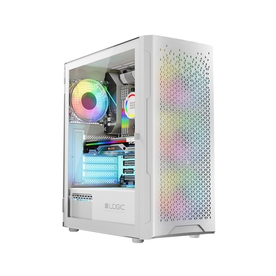 Product Κουτί Υπολογιστή Logic ARAMIS ARGB MINIDI USB 3.0 White base image