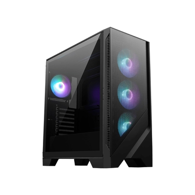 Product Κουτί Υπολογιστή MSI MAG FORGE 320R AIRFLOW computer Micro Black, Transparent base image