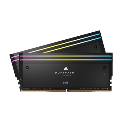 Product Μνήμη RAM Σταθερού DDR5 64GB Corsair Dominator Titanium CMP64GX5M2X6600C32 2 x 32GB 6600 MHz base image