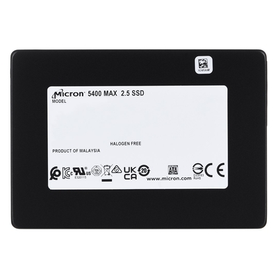 Product Σκληρός Δίσκος SSD 960GB Micron 5400 MAX SATA 2.5" MTFDDAK960TGB-1BC1ZABYYR (DWPD 5) base image