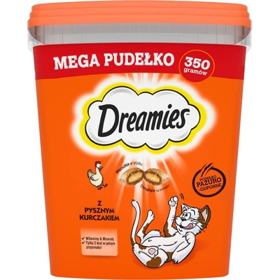 Product Σνακ Γάτας Dreamies Mixed Flavours with Chicken and Cheese 2x350 g base image