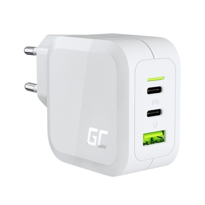 Product Φορτιστής Πρίζας Green Cell CHARGC08W White AC Fast charging Indoor base image