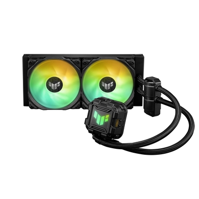 Product Ψύκτρα CPU Asus TUF Gaming LC II 240 ARGB Liquid cooling kit 12cm Black base image