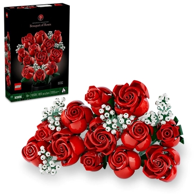 Product Lego ICONS 10328 BOUQUET OF ROSES FLOWERS base image