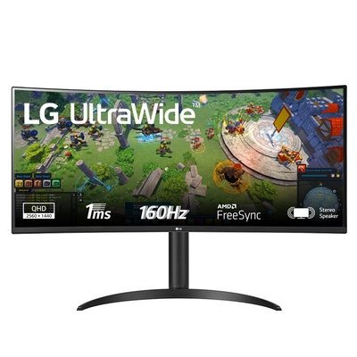 Product Monitor 34" LG 34WP65CP-B.AEU LED display 86.4 cm 3440 x 1440 px Quad HD Black base image