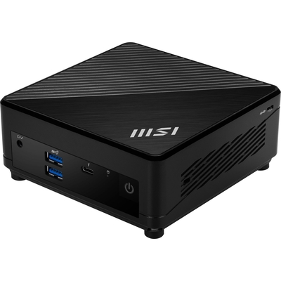 Product PC MSI Cubi 5 12M-004EU Intel Core i3 i3-1215U 8GB DDR4-SDRAM 256GB SSD Windows 11 Pro Mini Black base image