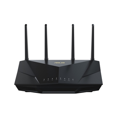 Product Router Asus RT-AX5400 Wireless Gigabit Ethernet Dual-band (2.4 GHz / 5 GHz) Black base image