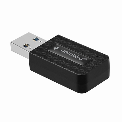 Product Αντάπτορας Δικτύου USB Gembird WNP-UA1300-03 Compact dual-band AC1300 Wi-Fi base image