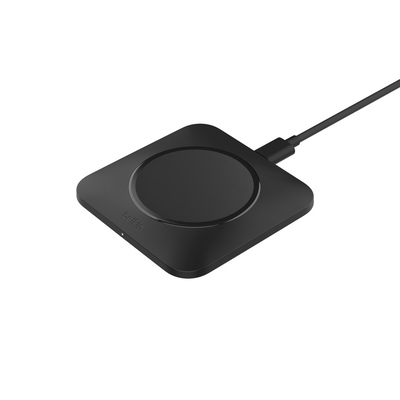 Product Ασύρματος Φορτιστής Belkin WIA007vfBK Universal Black AC Fast charging Indoor base image