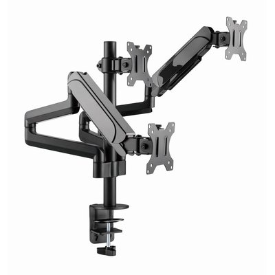 Product Βάση Monitor Gembird MA-DA3-01 Desk arm for 3 monitors (full-motion), 17”-27”, up to 7 kg base image