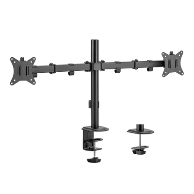 Product Βάση Monitor Maclean desk for 2 monitors, VESA 75x75 and 100x100, 17-32", 2x 9kg, MC-754N base image