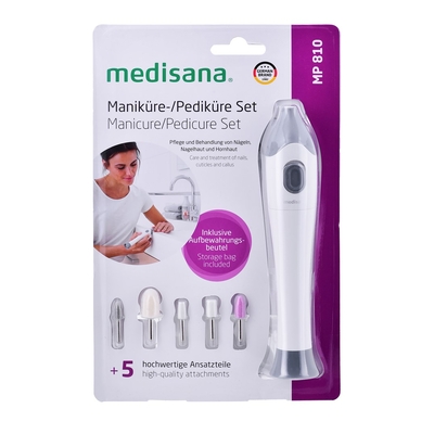 Product Ηλεκτρική Λίμα Ποδιών Medisana Manicure and pedicure device MP 810 base image